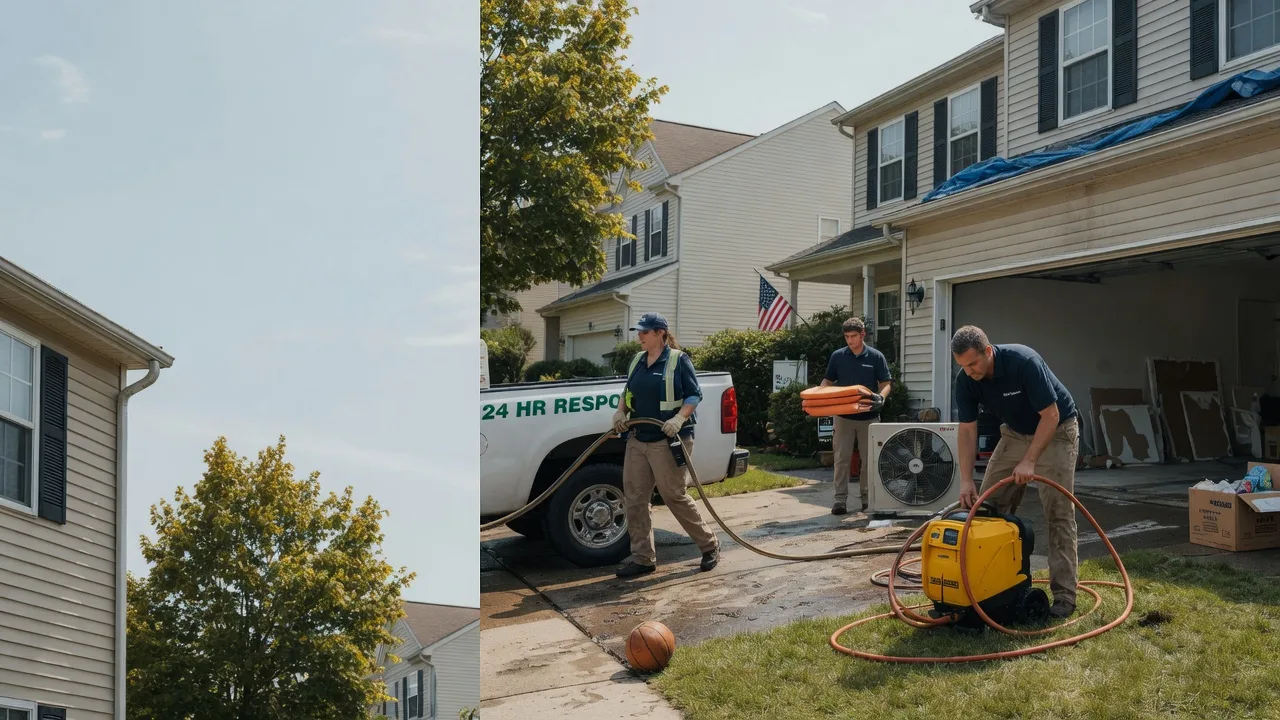 Emergency Water Damage Restoration in Warriormine, WV near me